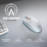 Strix Impact III Wireless Gaming Mouse, 57 G Lightweight, 36K DPI Sensor, Bluetooth & 2,4GHz RF, ROG SpeedNova