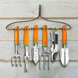 Garden Tool Set, 12 Piece Aluminum Hand Tool Kit, Garden Canvas Apron with Storage Pocket, Outdoor Tool