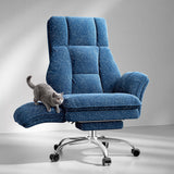 Big and Tall Office Chair, Flip Armrests for Pets & Cross Legged Sitting