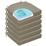Chair Cushions for Dining Chairs, Non Slip Chair Pads with Ties and Washable Covers