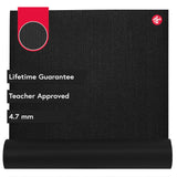 Manduka PROlite Yoga Mat 68" - 4.7mm | Lifetime Durability | Hygienic Construction | Teacher Approved | 68 x 24 inches | Black