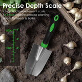 Gardening Gifts for Women & Men, Garden Tools Set Kit with Bag, 11 Piece Gardening Hand Tools