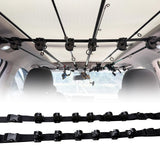 Jorazor Fishing Rod Holder for Car,Fishing Pole Holder for Car,Fishing Pole Storage Inside Carrier Racks for SUV/Wagons/Van/Jeep/Truck