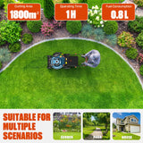 SENIX Gas Lawn Mower, 22" Self Propelled Gas Powered Lawnmower with 170cc OHV 4-Cycle Engine, 3-in-1 Walk-Behind Push Lawn Mower, 6-Position Height Adjustment