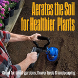 Westinghouse 6-Inch, 2.5 Amp Corded Electric Mini Tiller Cultivator for Gardening, Lightweight, 4 Steel Blades