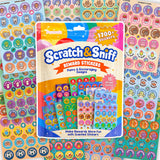 1700 PCS Scratch and Sniff Stickers Puraesla- Classroom Decor with 15 Unique Scents, Scented Reward Stickers for Teachers, Smelly Prizes, Motivational Stickers, Kids Rewards, Back to School Supplies