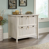 Sauder Costa 2 Drawer Lateral File Cabinet with Lock for Home Office