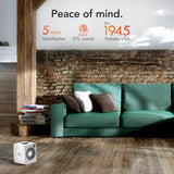 Whole Room Metal Space Heater, Digital Thermostat, Remote Control Vornado