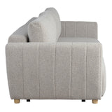 Serta Galway 91.7" Convertible Sleeper Sofa, Queen Size
