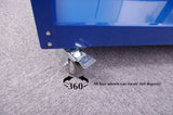 HIGOOD Heavy Duty Service Utility Cart, 2 Shelf Steel