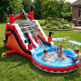 NBSPORT 23FT Commercial Inflatable Water Slide for Kids & Adults