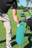 Playing It Forward Magnetic Golf Towel for Golf Bags with Clip for Men & Women, Waffle Weave Microfiber Towel, Set of 2