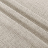 Macochico Extra Wide Natural Linen Linen Curtains Pinch Pleated for Sliding Glass Door Living Room Bedroom Light Filtering Privacy Window Treatments with Tieback, 120”Wx108”L, Sand Beige, 1 Panel