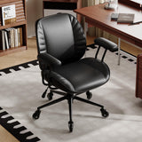 Home Office Desk Chair, Adjustable Comfy Office Chair with Wheels