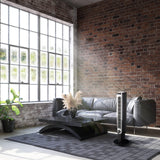 Oscillating Tower Fan, 3 Quiet Speeds, Timer, Remote Control, for Bedroom, Kitchen, Office, 36", Black, 2511 Lasko