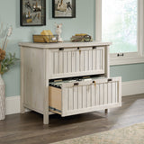 Sauder Costa 2 Drawer Lateral File Cabinet with Lock for Home Office