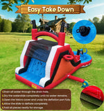 NBSPORT 23FT Commercial Inflatable Water Slide for Kids & Adults