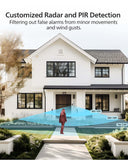 Security Video Doorbell Camera Wireless (Chime Included), No Monthly Fee, Dual Cameras 2K FHD with Motion Detection, 2-Way Audio PHILIPS