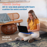 ECR4Kids The Surf Portable Lap Desk with Cushion