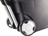 Storex Portable File Box on Wheels, 15 x 16 x 14.25 Inches, Black (61507U01C)