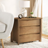 Tribesigns Bedroom Nightstands Set of 2, Night Stand, Rustic Brown (2PCS)
