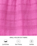 BTFBM Womens Summer 2026 Casual Midi Maxi Dresses Lightweight Short Sleeve V Neck Elastic Waist Boho Beach Dress Pockets(Rose Red, Small)