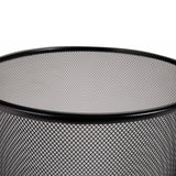 Trashcan Wastebasket for Trash or Recycle in The Home, Office, or Garage, Black, 6 Gallon