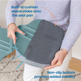 ECR4Kids The Surf Portable Lap Desk with Cushion , Flexible Seating