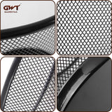 GoodWill Tech Recycling Dustbins - Pack Of 10 Metal Mesh Dustbins Waster Basket For Home/Office/Coffee Shop/Hotel/Bathroom Non-Toxic Open Waste-Bin/Trashcan - (Black, Small)