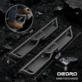 OEDRO 6" Running Boards 2-Stair Fit for 2007-2021 Toyota Tundra Crewmax Cab