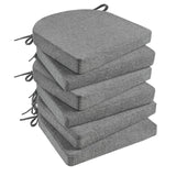 Basic Beyond Chair Cushions for Dining Chairs with Ties and Removable Cover