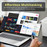 Touchscreen Laptop, Intel Ultra 7 255U, 64GB DDR5, 5TB Storage (4TB SSD+1TB Docking Station