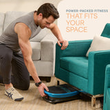 Lifepro Voice-Controlled Vertical Motion Vibration Plate for Lymphatic Drainage with Heat Therapy – Whole Body Curved Vibrating Platform