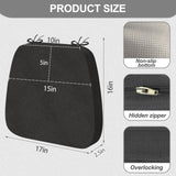 Thick Chair Cushions for Dining Chairs, 6 Pack WaterProof Easy Clean Kitchen Chair