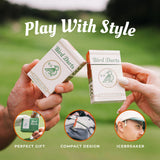 10 Packs of 18 Wooden Golf Tees in Cigarette-Style Packaging | Durable, Biodegradable 2 ¾ Golf Tees