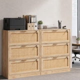 YIGOBUY Large 3 Drawer Lateral Filing Cabinet with Lock