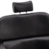 BarberPub Classic Recliner Leathern Barber Chair Heavy Duty Hair Spa Salon Styling Beauty Equipment 3126 (Black)