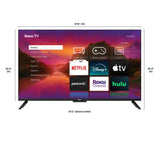 Hisense 43" Class 4K Ultra HD (2160P) HDR Roku Smart LED TV (43R6E4)