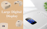 60W Rechargeable UV LED Nail Dryer Lamp, 42 Beads Portable Auto Sensor & Quick Dry Nail Machine