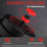 Fitvids 60LB 2-in1 Portable Changeable Dumbbell and Barbell Kettlebell Set With Adjustable Weights Fitvids