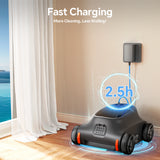 [Up to 2000 Sq.ft] Cordless Robotic Pool Vacuum for Above Ground Pool