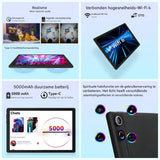 2026 Newest Android 15 Tablet 10 Inch 20GB+64GB Expandable 1TB WidevineL1 GMS 5000mAh Stylus Keyboard Mouse