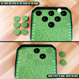 CHAMPKEY Golf Putting Green Indoor - Advanced Guides Golf Putting Mat - Enhance Putting Accuracy and Challenge