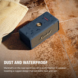 Marshall Emberton III Portable Bluetooth Speaker - Rugged Waterproof/Dust-Proof Design | Loud Stereo Sound, Deep Bass | Compact and Wireless for Travel and Outdoors - Midnight Blue