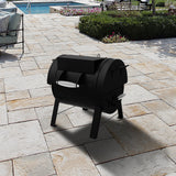 Portable Tabletop Charcoal Grill & Side Firebox Dyna-Glo