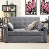 Serta Ainsley 72.6" Convertible Sleeper Sofa, Queen Size