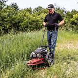 Earthquake Walk Behind String Mower With 160cc Viper 4-Cycle Engine, 22” Cutting Diameter, 14”