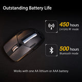 Strix Impact III Wireless Gaming Mouse, 57 G Lightweight, 36K DPI Sensor, Bluetooth & 2,4GHz RF, ROG SpeedNova
