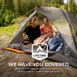 Teton Mammoth, 20 Degree Double Sleeping Bag, A Warm Bag The Whole Family can Enjoy. Great for Camping, Hunting and Base Camp. Compression Sack Included