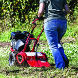 EARTHQUAKE Victory Rear Tine Tiller, Powerful 209cc 4-Cycle Viper Engine, Rugged Bronze Gear Transmission, Red/Black